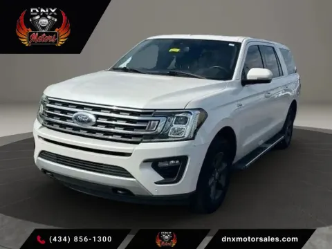 White 2018 Ford Expedition MAX XLT Sport Utility 4D for sale in Altavista, VA