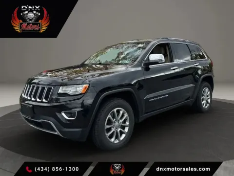 Black 2015 Jeep Grand Cherokee Limited Sport Utility 4D for sale in Altavista, VA