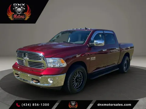 Red 2017 Ram 1500 Crew Cab Big Horn Pickup 4D 5 1/2 ft for sale in Altavista, VA