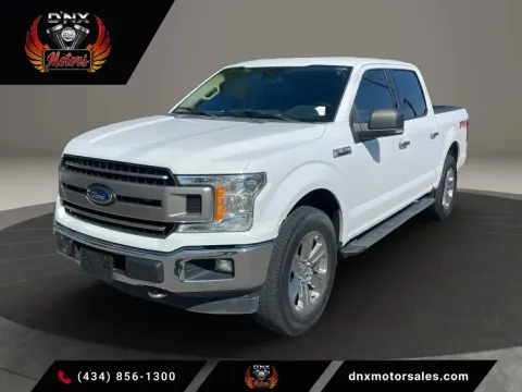 White 2018 Ford F-150 SuperCrew Cab XLT Pickup 4D 5 1/2 ft for sale in Altavista, VA