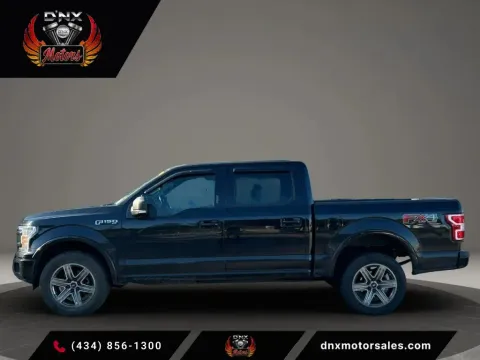 Black 2018 Ford F-150 SuperCrew Cab XLT Pickup 4D 5 1/2 ft for sale in Altavista, VA