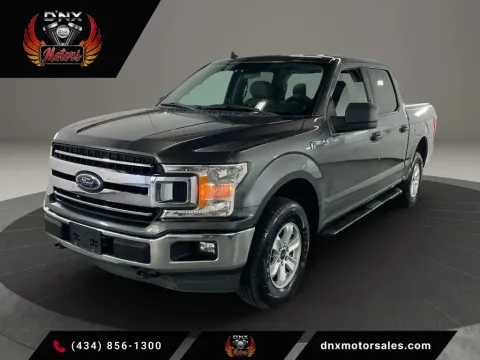 Gray 2019 Ford F-150 SuperCrew Cab XLT Pickup 4D 5 1/2 ft for sale in Altavista, VA