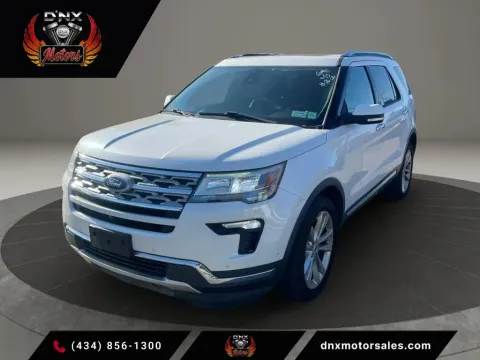 White 2018 Ford Explorer Limited Sport Utility 4D for sale in Altavista, VA