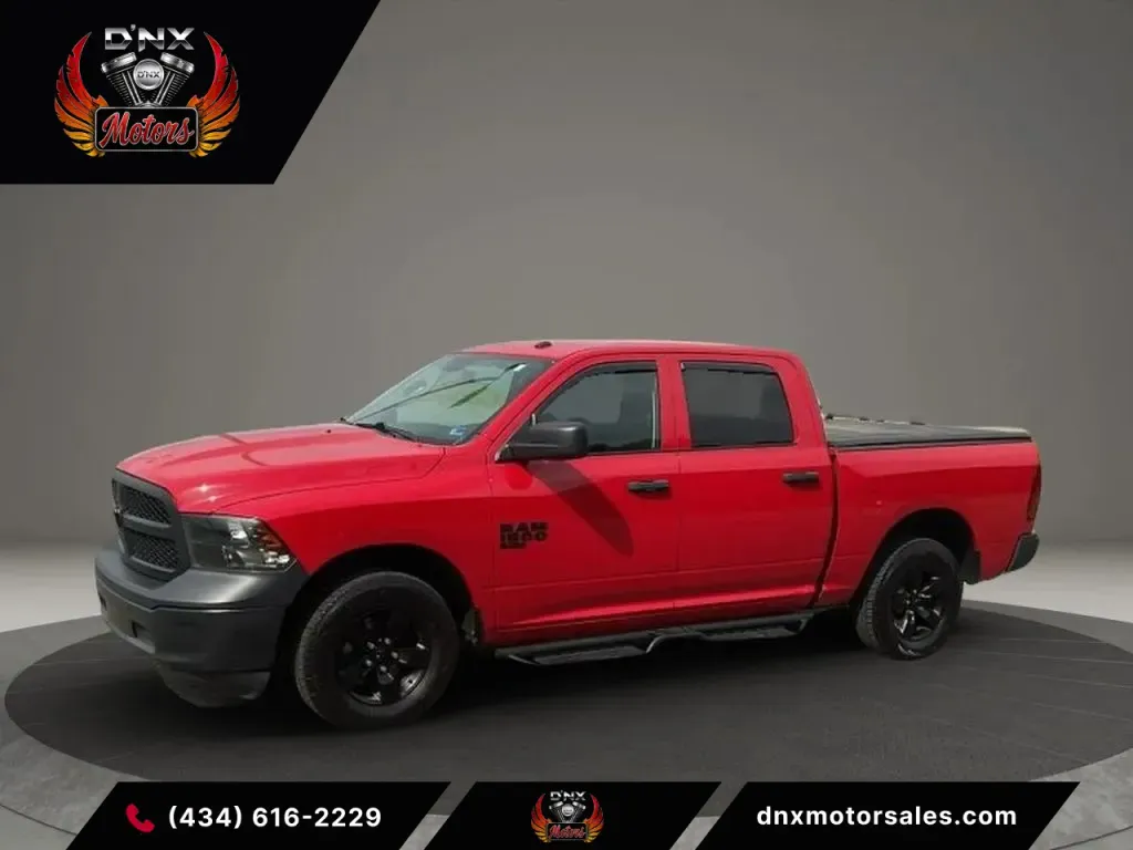 Red 2021 Ram 1500 Classic Crew Cab Tradesman Pickup 4D 5 1/2 ft for sale in Forest, VA