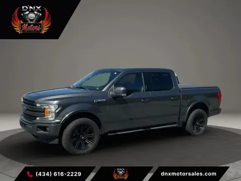 Gray 2019 Ford F-150 SuperCrew Cab Lariat Pickup 4D 5 1/2 ft for sale in Forest, VA