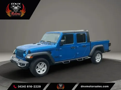 Blue 2023 Jeep Gladiator Sport S Pickup 4D 5 ft for sale in Forest, VA