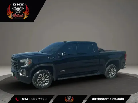 Black 2019 GMC Sierra 1500 Crew Cab AT4 Pickup 4D 5 3/4 ft for sale in Forest, VA