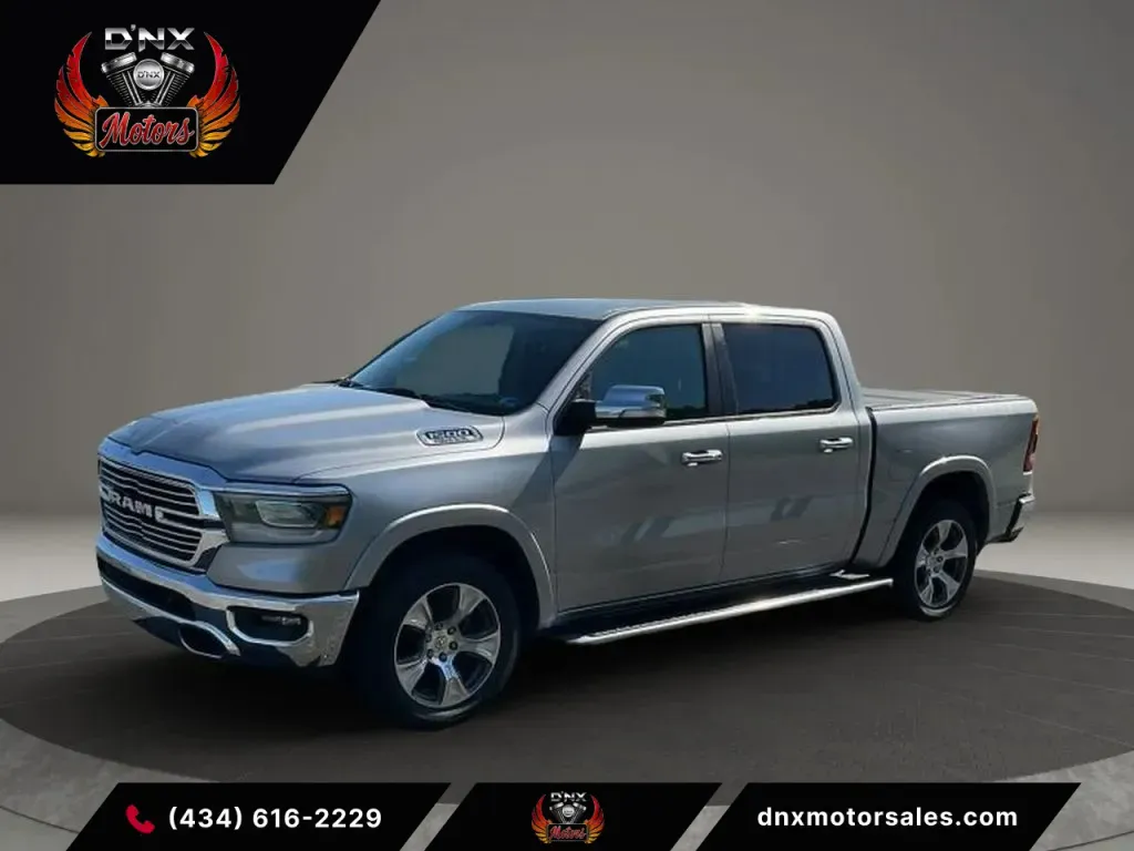 Silver 2021 Ram 1500 Crew Cab Laramie Pickup 4D 5 1/2 ft for sale in Forest, VA