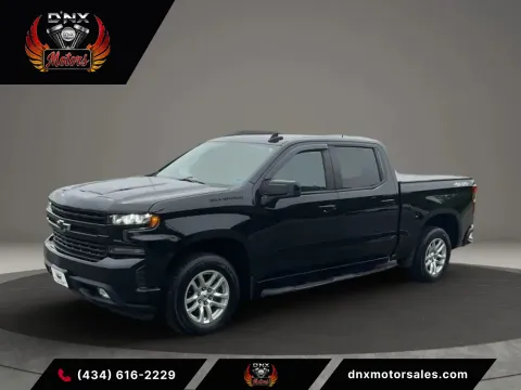 Black 2022 Chevrolet Silverado 1500 Limited Crew Cab RST Pickup 4D 5 3/4 ft for sale in Forest, VA