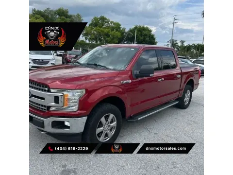 Red 2018 Ford F-150 SuperCrew Cab XLT Pickup 4D 5 1/2 ft for sale in Forest, VA