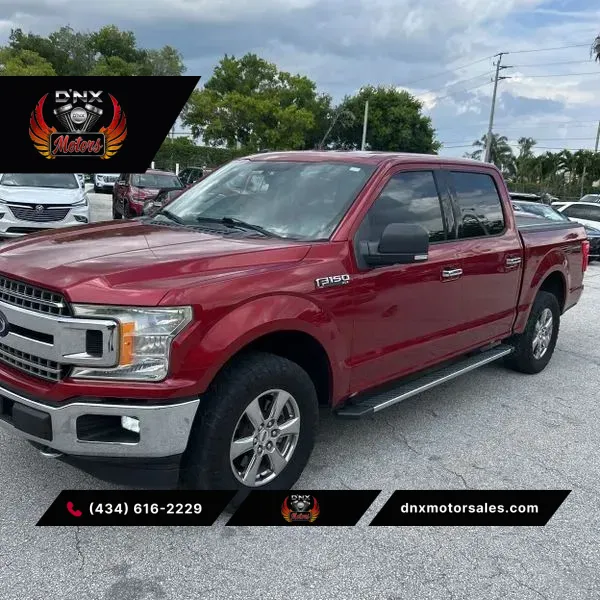 Red 2018 Ford F-150 SuperCrew Cab XLT Pickup 4D 5 1/2 ft for sale in Forest, VA