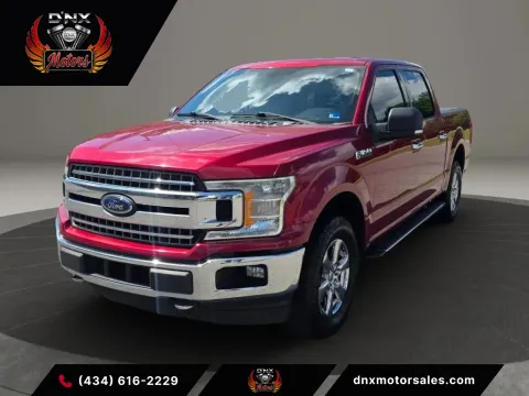 Red 2018 Ford F-150 SuperCrew Cab XLT Pickup 4D 5 1/2 ft for sale in Forest, VA