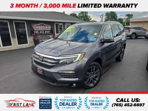 Gray 2016 HONDA PILOT TOURING for sale in Kokomo, IN