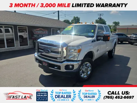 White 2014 FORD F350 SUPER DUTY for sale in Kokomo, IN