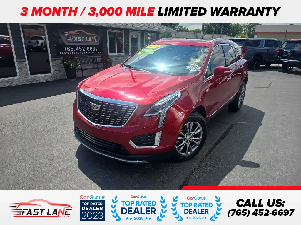 Red 2023 CADILLAC XT5 PREMIUM LUXURY for sale in Kokomo, IN