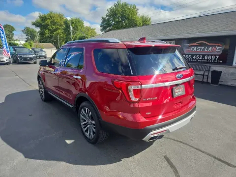 Another view of 2017 FORD EXPLORER PLATINUM for sale in Kokomo, IN at Fast Lane Autos