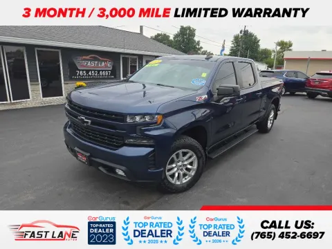 Blue 2019 CHEVROLET SILVERADO 1500 RST for sale in Kokomo, IN