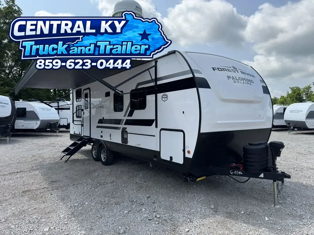 White 2025 FOREST RIVER PALOMINO2430BHS SOLAIRE for sale in Richmond, KY