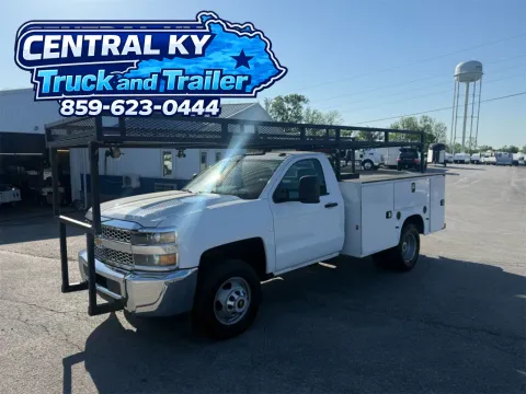 White 2019 CHEVROLET SILVERADO 3500 Work Truck for sale in Richmond, KY