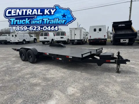 Black 2024 Top Tier Trailers 20' Full Tilt 14K GVWR for sale in Richmond, KY