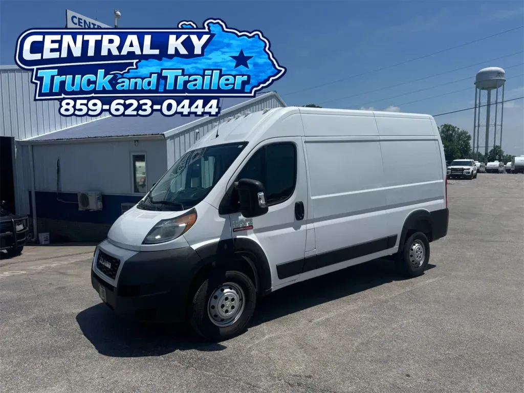White 2020 Ram ProMaster Cargo Van 1500 136 WB  VF1L13 for sale in Richmond, KY