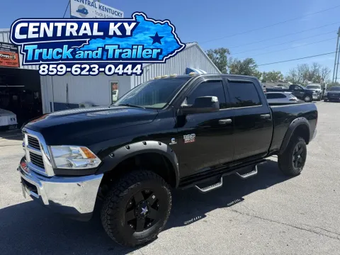 Black 2012 Ram 3500 SLT CREW CAB 4X4 for sale in Richmond, KY