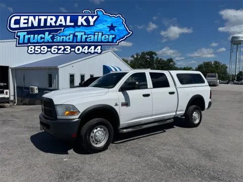 White 2012 Ram 2500 Crew Cab 4x4 ST  DJ7L91 for sale in Richmond, KY