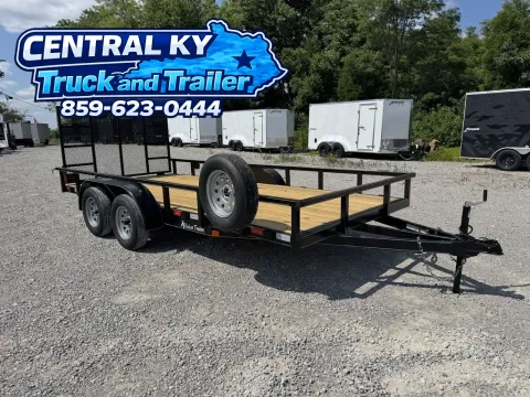 Black 2026 Native Trailers 6.5x16 Utility for sale in Richmond, KY