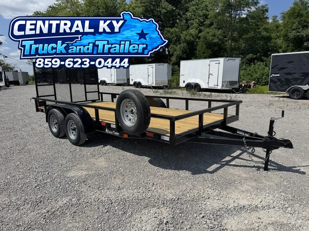 Black 2026 Native Trailers 6.5x16 Utility for sale in Richmond, KY