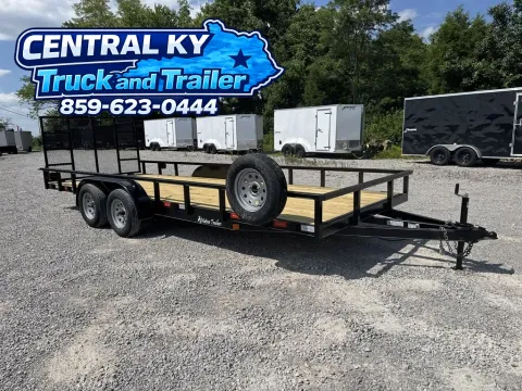Black 2026 Native Trailers 6.5x20 Utility for sale in Richmond, KY