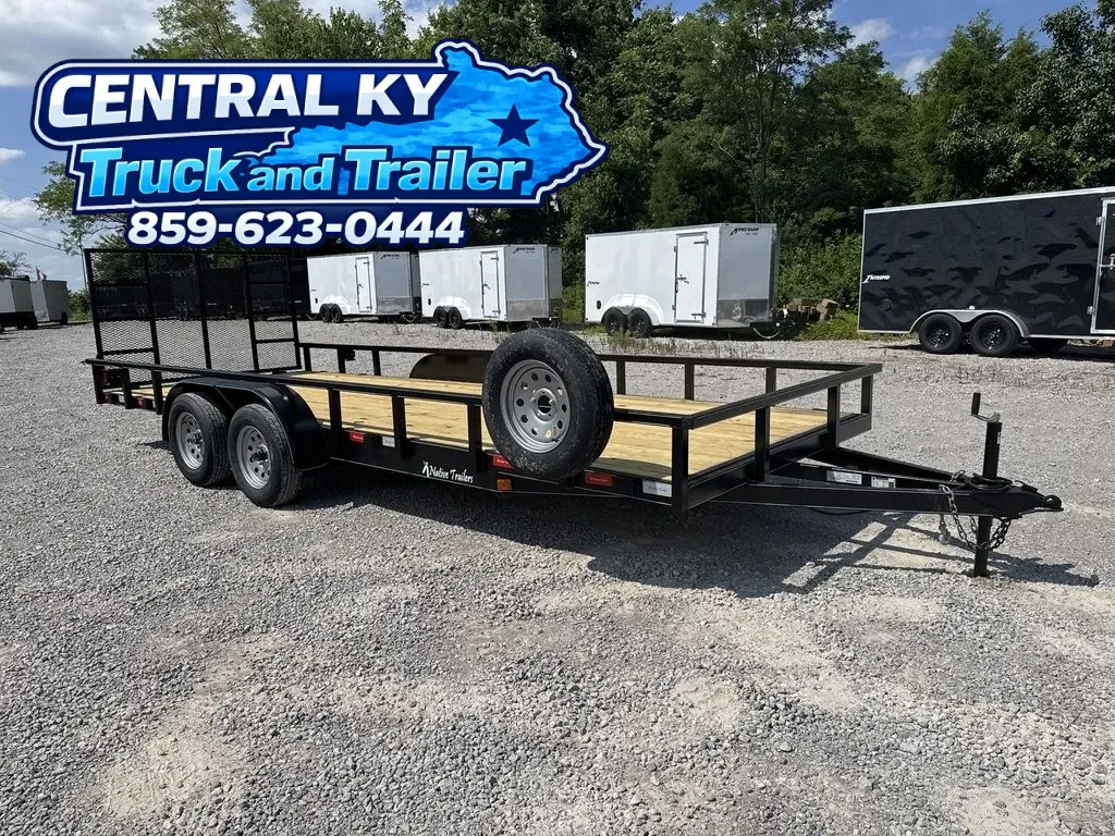Black 2026 Native Trailers 6.5x20 Utility for sale in Richmond, KY