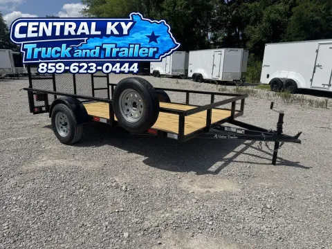 Black 2026 Native Trailers 6.5x12 Dovetail Utility for sale in Richmond, KY
