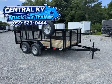 Black 2026 Native Trailers 6.5x12 3' Mesh Side Utility for sale in Richmond, KY