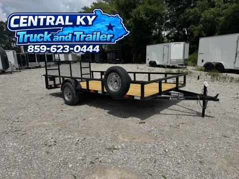 Black 2026 Native Trailers 6.5x14 Dovetail Utility for sale in Richmond, KY