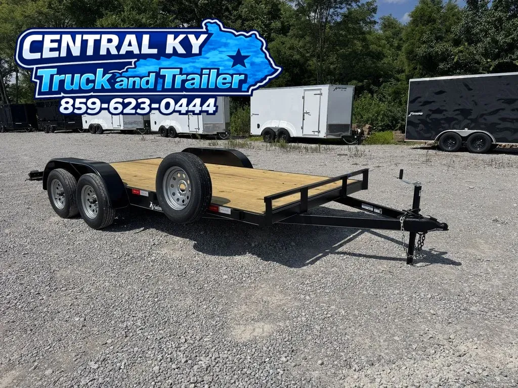 Black 2026 Native Trailers 6.5x16 Dovetail Car Hauler for sale in Richmond, KY