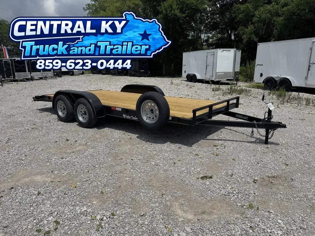 Black 2026 Native Trailers 6.5x18 Dovetail Car Hauler for sale in Richmond, KY