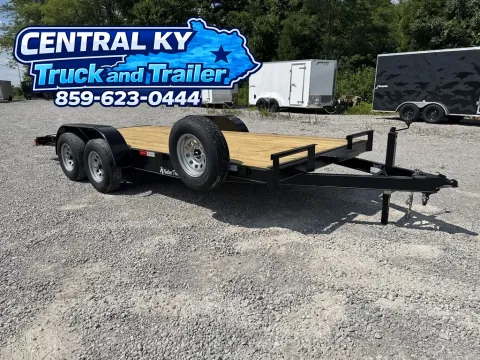 Black 2026 Native Trailers 6.5x18 HD Dovetail Car Hauler for sale in Richmond, KY