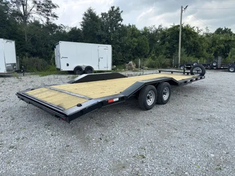 Another view of 2026 Native Trailers 97x24 HD Dovetail Car Hauler for sale in Richmond, KY at Central KY Truck and Trailer Sales