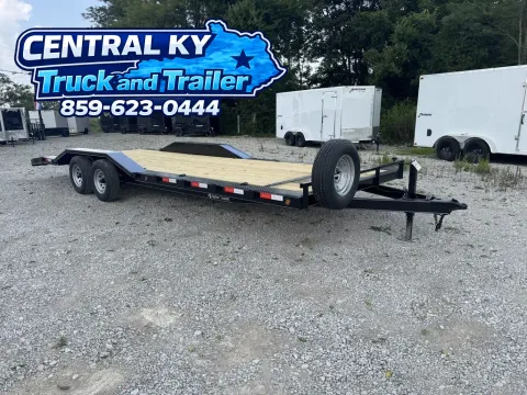 Black 2026 Native Trailers 97x24 HD Dovetail Car Hauler for sale in Richmond, KY