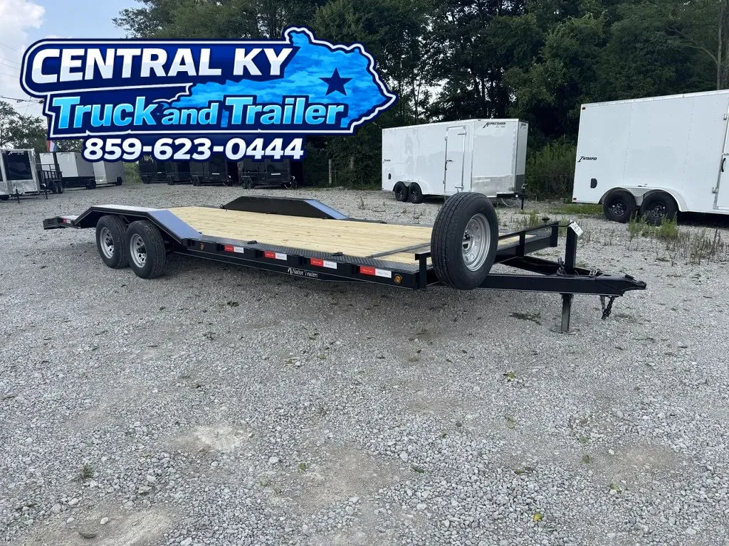 Black 2026 Native Trailers 97x24 HD Dovetail Car Hauler for sale in Richmond, KY