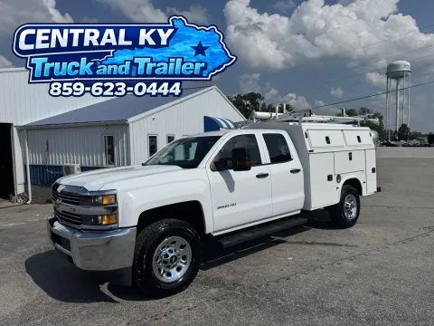 White 2017 Chevrolet Silverado 3500HD Work Truck CK35953 for sale in Richmond, KY
