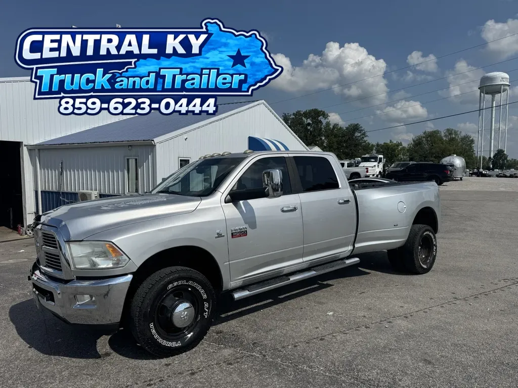 Silver 2011 Ram 3500 LARAMIE CREW CAB 4X4 for sale in Richmond, KY