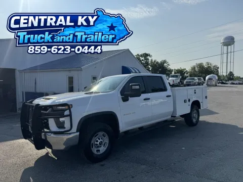 White 2020 Chevrolet Silverado 2500HD Work Truck 4x4 Utility for sale in Richmond, KY