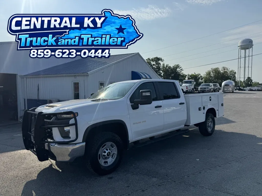 White 2020 Chevrolet Silverado 2500HD Work Truck 4x4 Utility for sale in Richmond, KY