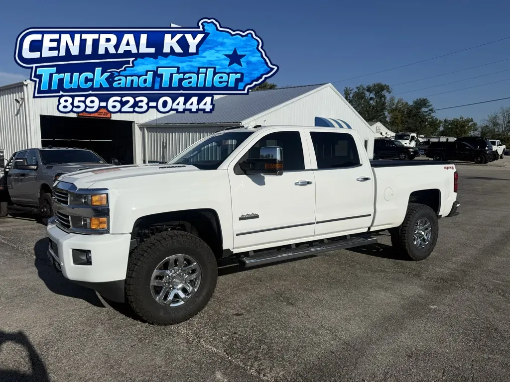 White 2015 Chevrolet Silverado 3500HD High Country for sale in Richmond, KY