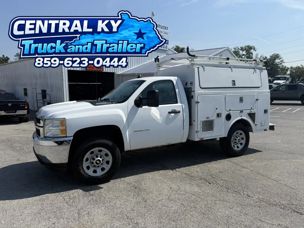 White 2013 Chevrolet Silverado 2500HD Work Truck for sale in Richmond, KY