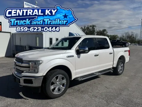 White 2018 Ford F-150 Lariat SuperCrew for sale in Richmond, KY