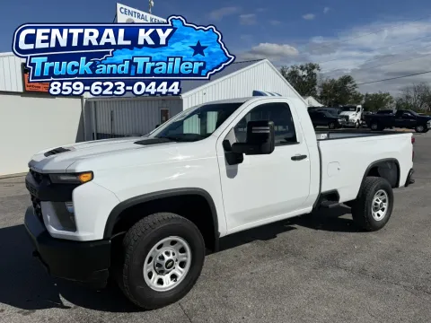 White 2022 Chevrolet Silverado 2500HD REGUAL CAB Work Truck for sale in Richmond, KY
