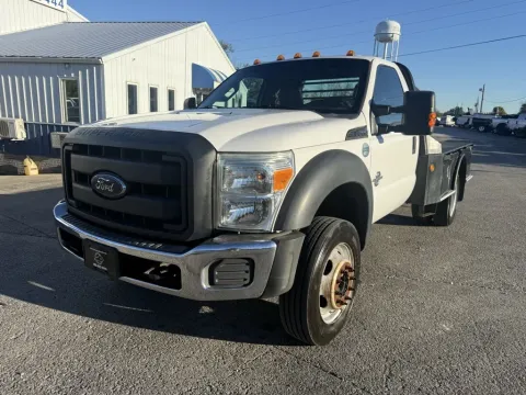 Another view of 2012 Ford F-550 Super Duty XL 4X4 FLAT BED for sale in Richmond, KY at Central KY Truck and Trailer Sales