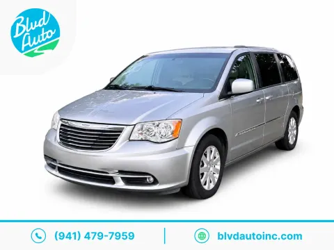 Silver 2016 Chrysler Town & Country Touring for sale in Bradenton, FL